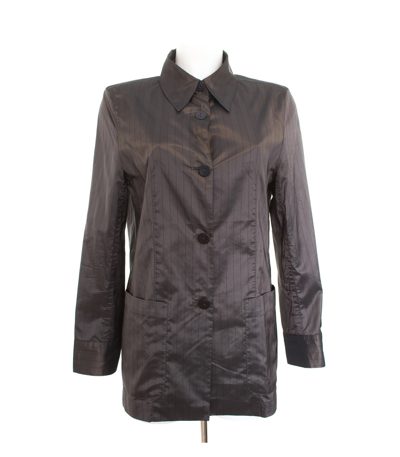 TONI GARD Damen Bluse Shirt Gr. DE 38 Braun Seide