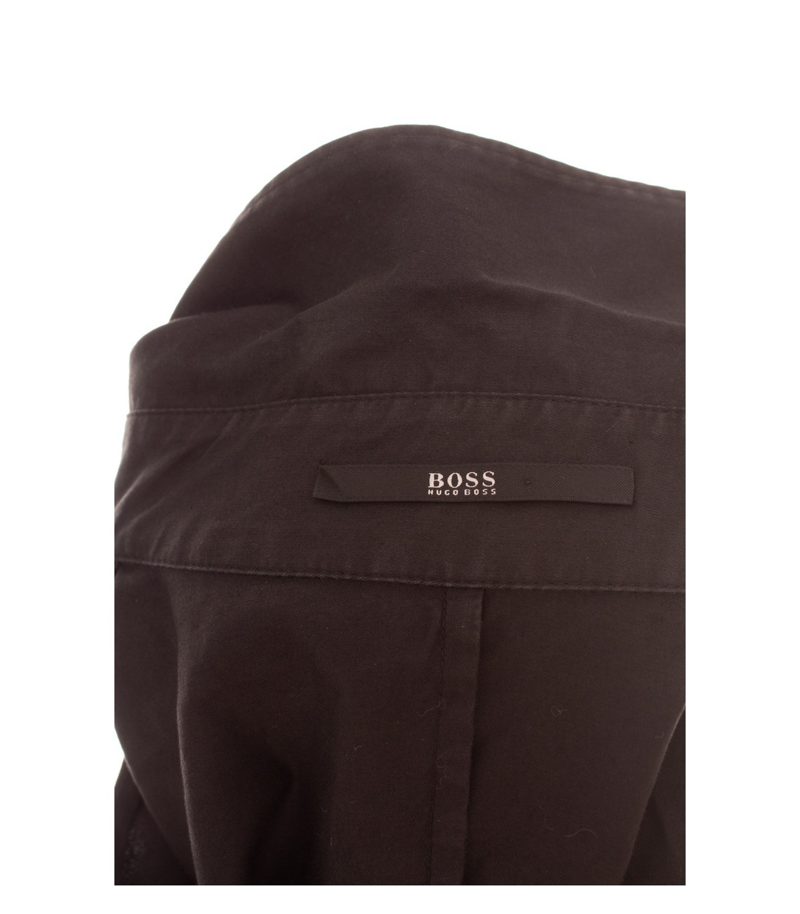 Hugo Boss Damen Bluse Gr. 36 Schwarz Ärmellos Baumwolle – Foto 6