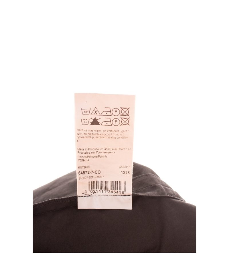 Hugo Boss Damen Bluse Gr. 36 Schwarz Ärmellos Baumwolle – Foto 7