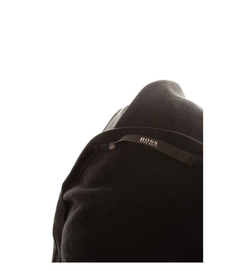 Hugo Boss Damen Strickjacke Gr. M Schwarz Cardigan Seidenmix – Foto 7