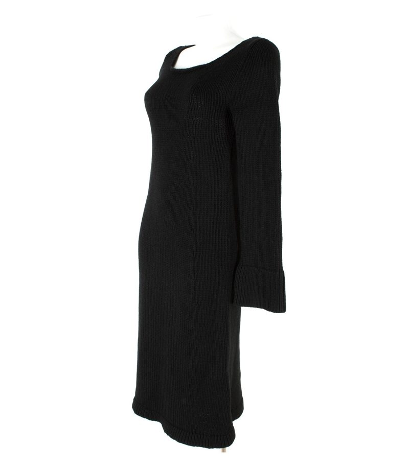 UNITED COLORS OF BENETTON Damen Kleid Strickkleid Gr. S – Foto 2
