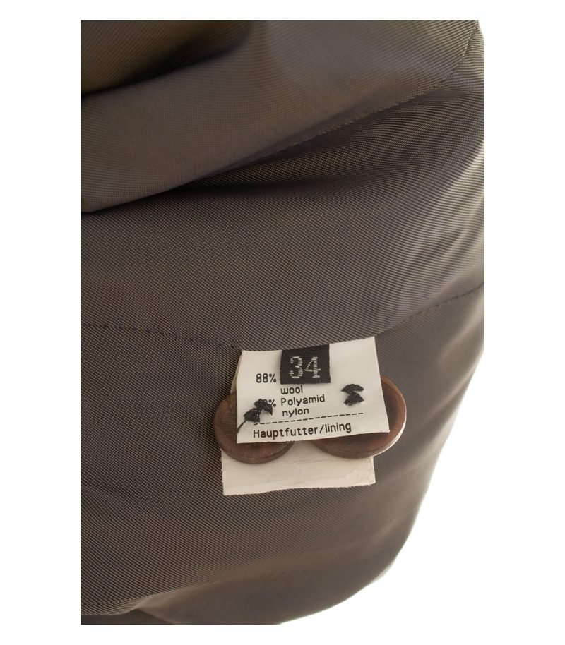 Unützer Damen Blazer Gr. 34 Grau Einreiher Wollmix Nadelstreifen – Foto 8