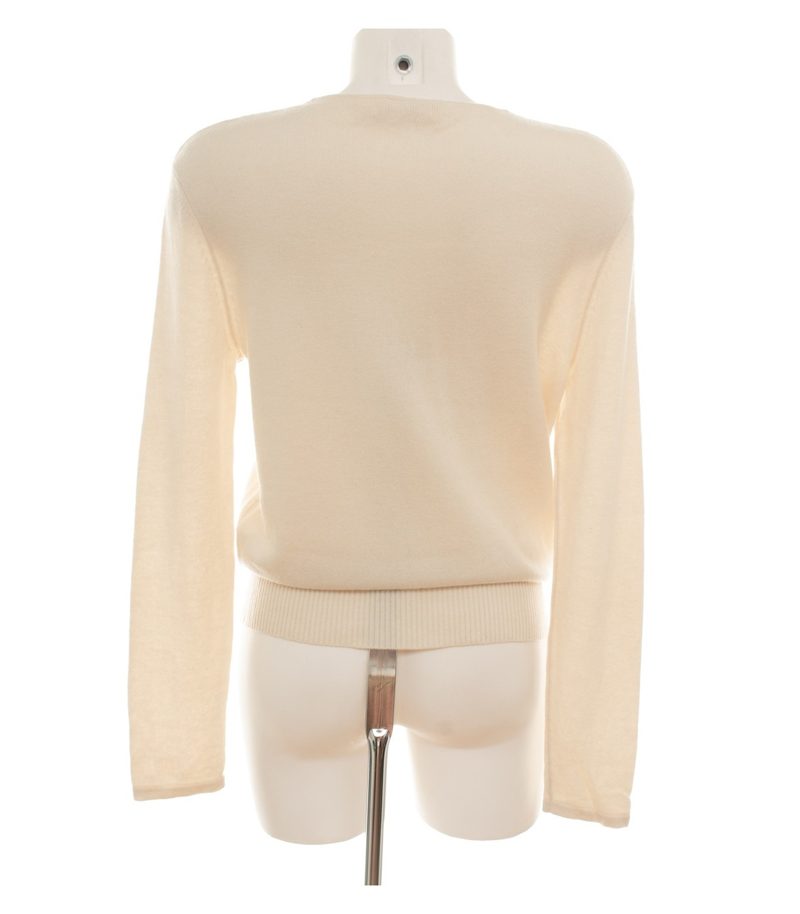 Laurèl Damen Strickjacke Gr. 40 Beige Cardigan Kaschmir – Foto 3