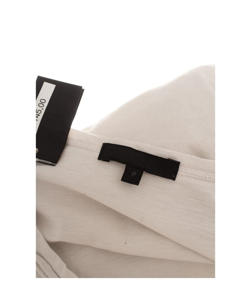 0044 Damen T-Shirt Gr. S (P) Beige Oversize Baumwolle – Foto 5