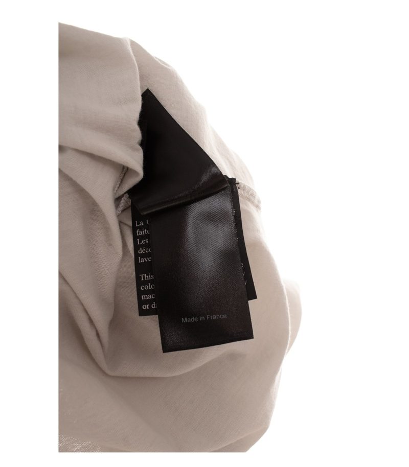 0044 Damen T-Shirt Gr. S (P) Beige Oversize Baumwolle – Foto 7