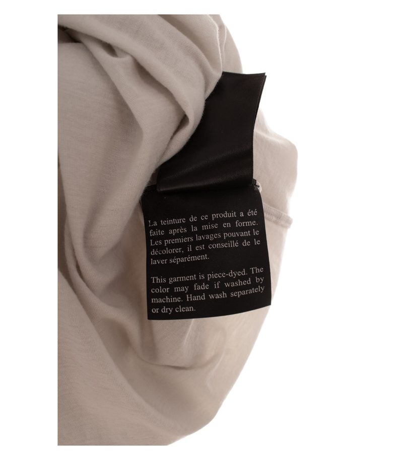 0044 Damen T-Shirt Gr. S (P) Beige Oversize Baumwolle – Foto 8