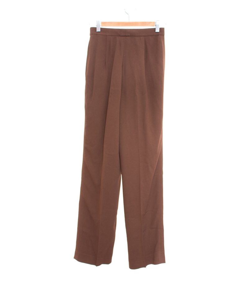 RENA LANGE Damen Hose Weites Bein Gr. DE 36 Braun – Foto 2