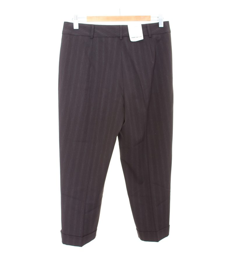 GERRY WEBER Damen Hose Gerades Bein Kurze Hose Gr. DE 38 Braun NEU – Foto 2