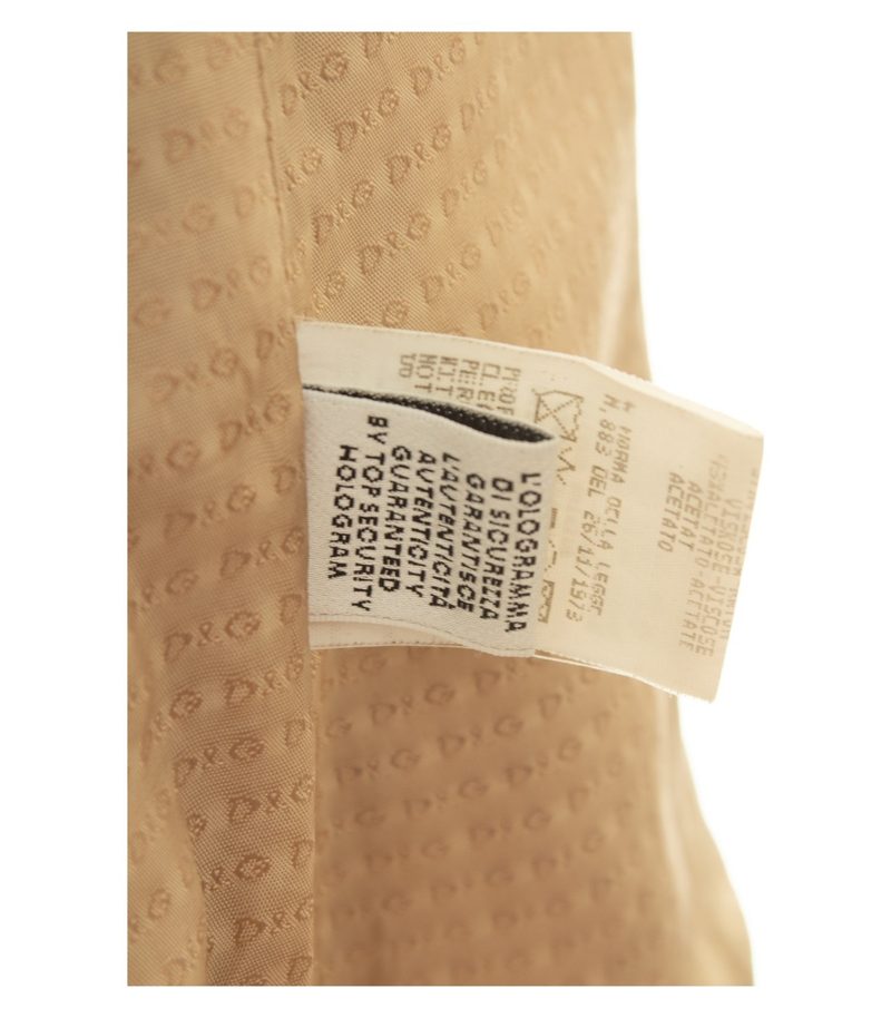 D&G Damen Hosenanzug Gr. 40 Camel 2-Teiler Wolle – Foto 10