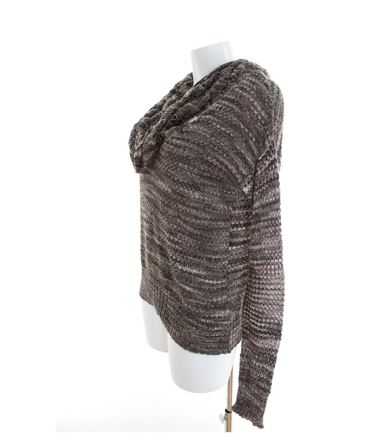 kensie Damen Pullover Lulli Lagenlook Gr. S Mehrfarbig Strick Baumwolle – Foto 2
