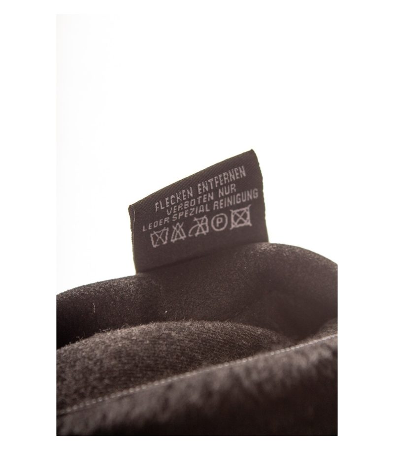 Zaffers Herren Kurzmantel Gr. 56 Schwarz Einreiher Lammfell – Foto 9