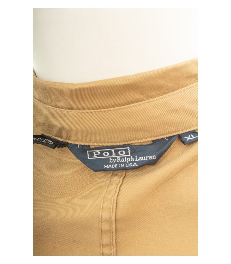 Polo by Ralph Lauren Herren Sakko Gr. XL Beige Einreiher Baumwolle – Foto 10