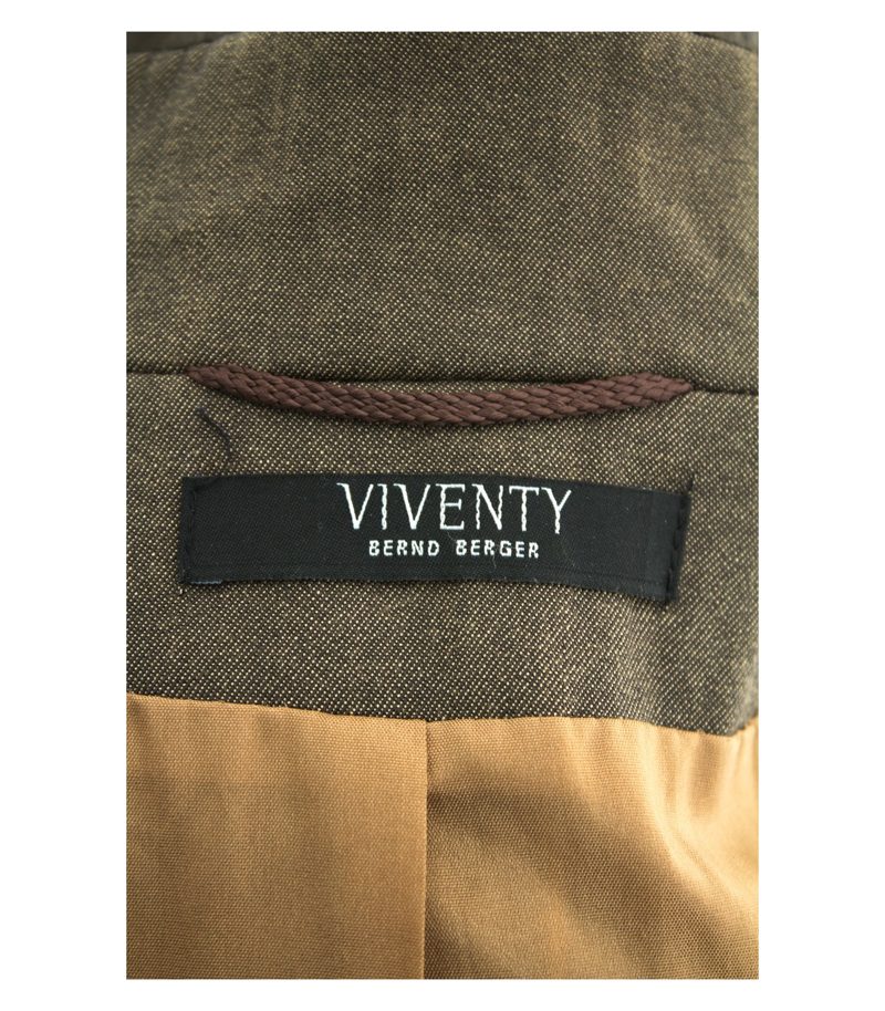 VIVENTY BERND BERGER Damen Blazer Gr. DE 38 Oliv Wolle – Foto 5