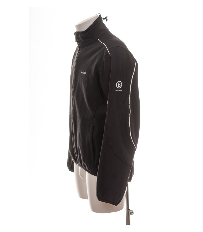 Bogner Herren Jacke Gr. L Schwarz Fleecejacke Windstopper Polyamid – Foto 3