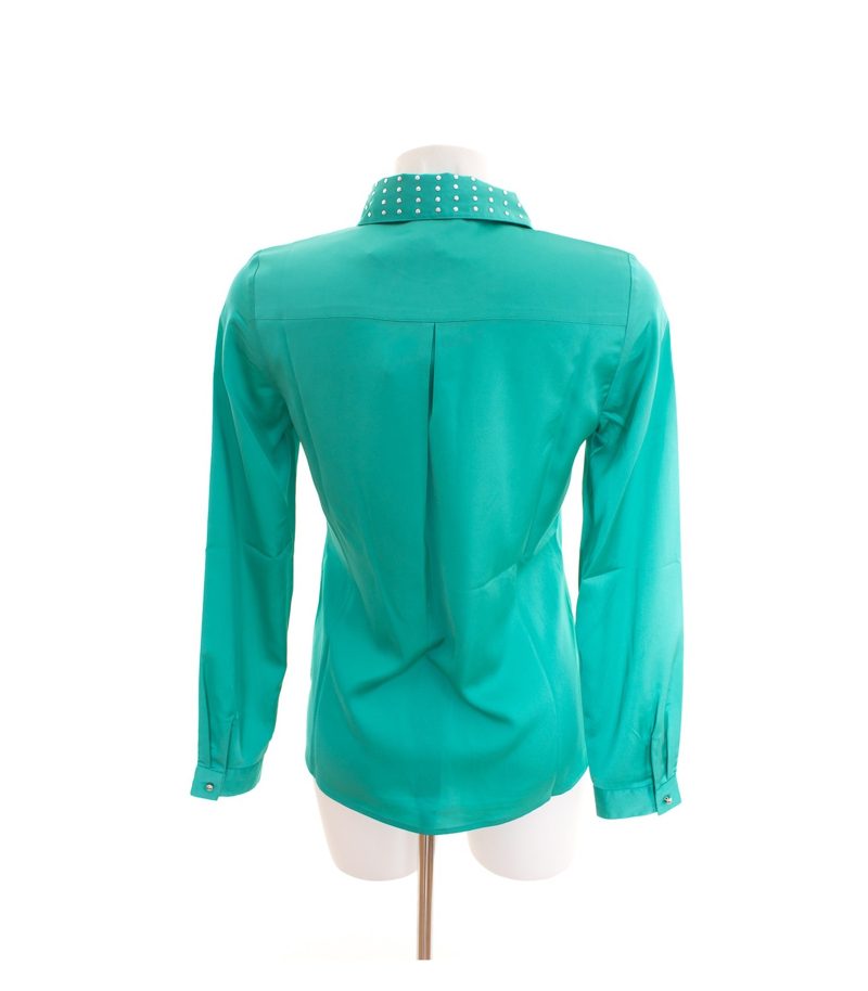 Sarah Kern Damen Bluse Shirt Türkisgrün Gr. DE 34 NEU – Foto 3