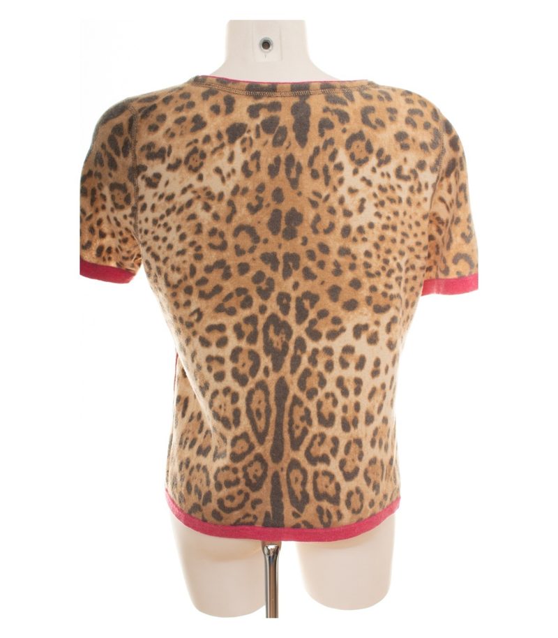 Basler Damen Twinset Gr. 42 Braun Tierfellmuster Schurwollmix – Foto 7