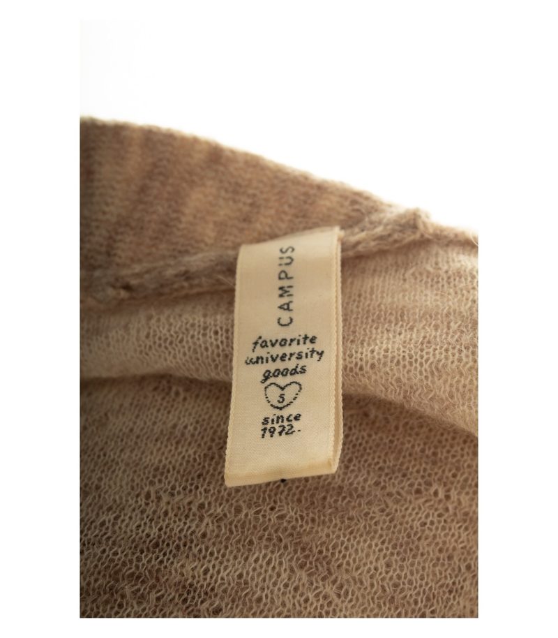 Campus Damen Strickjacke Gr. S Beige V-Ausschnitt Wollmix – Foto 9