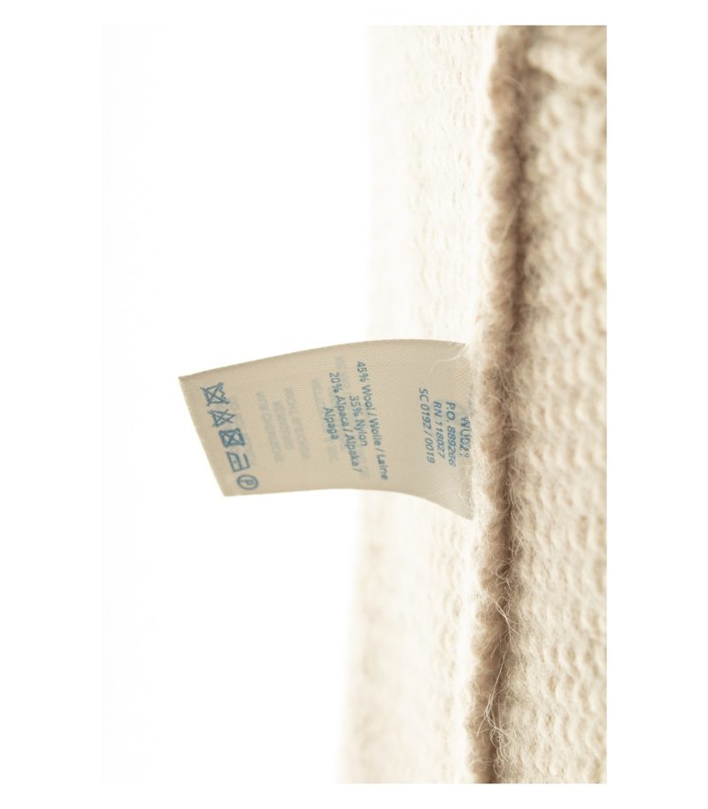 Boden Damen Strickjacke Gr. 40 (UK 12) Beige Strukturstrick Wollmix – Foto 7