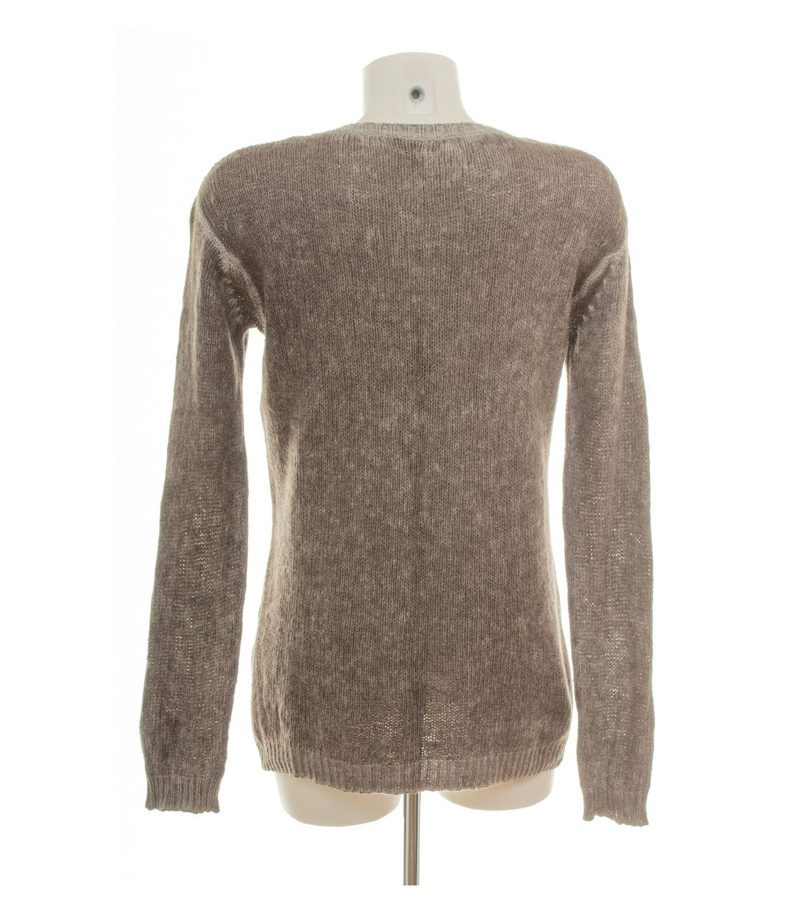 Princess Goes Hollywood Damen Pullover Gr. 36 Braun Wollmix Pailletten – Foto 4