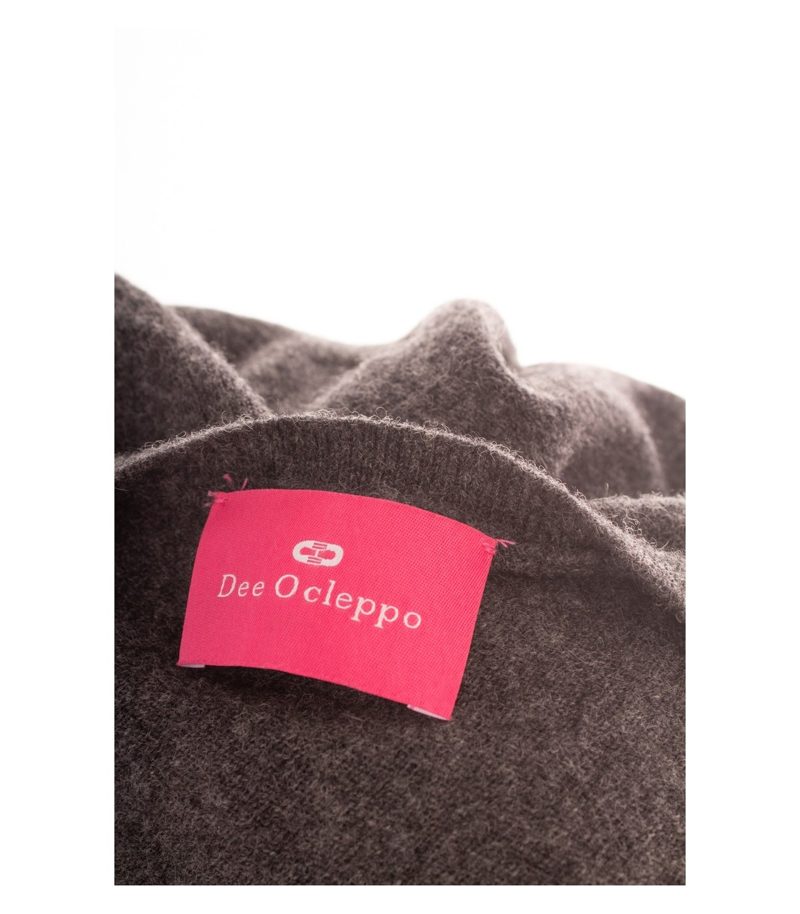 Dee Ocleppo Damen Pullover Gr. S Grau V-Ausschnitt Kaschmir – Foto 7