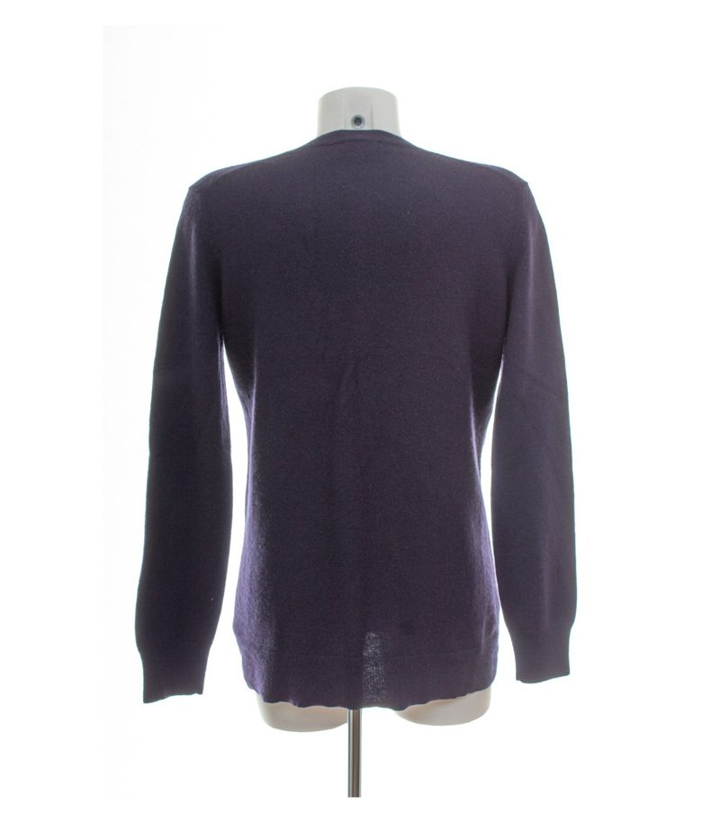 Jake*s Damen Strickjacke Gr. L Cardigan Kaschmir Blau V-Ausschnitt – Foto 4