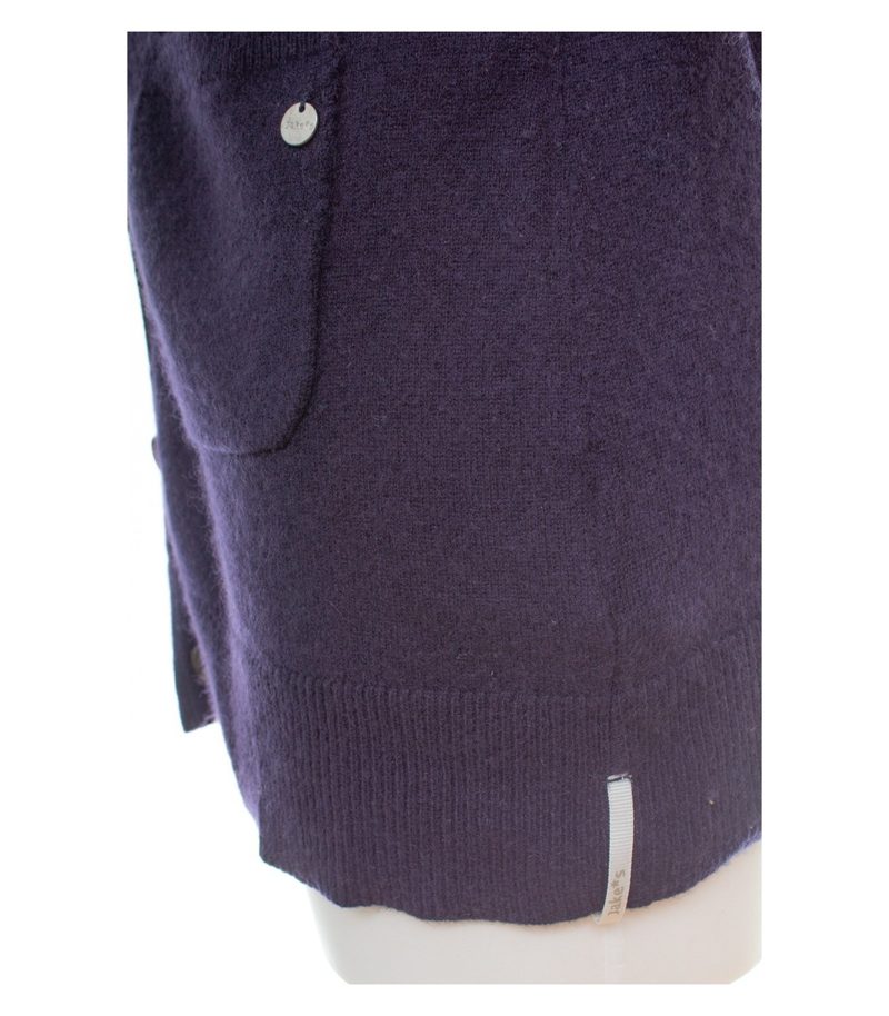 Jake*s Damen Strickjacke Gr. L Cardigan Kaschmir Blau V-Ausschnitt – Foto 5