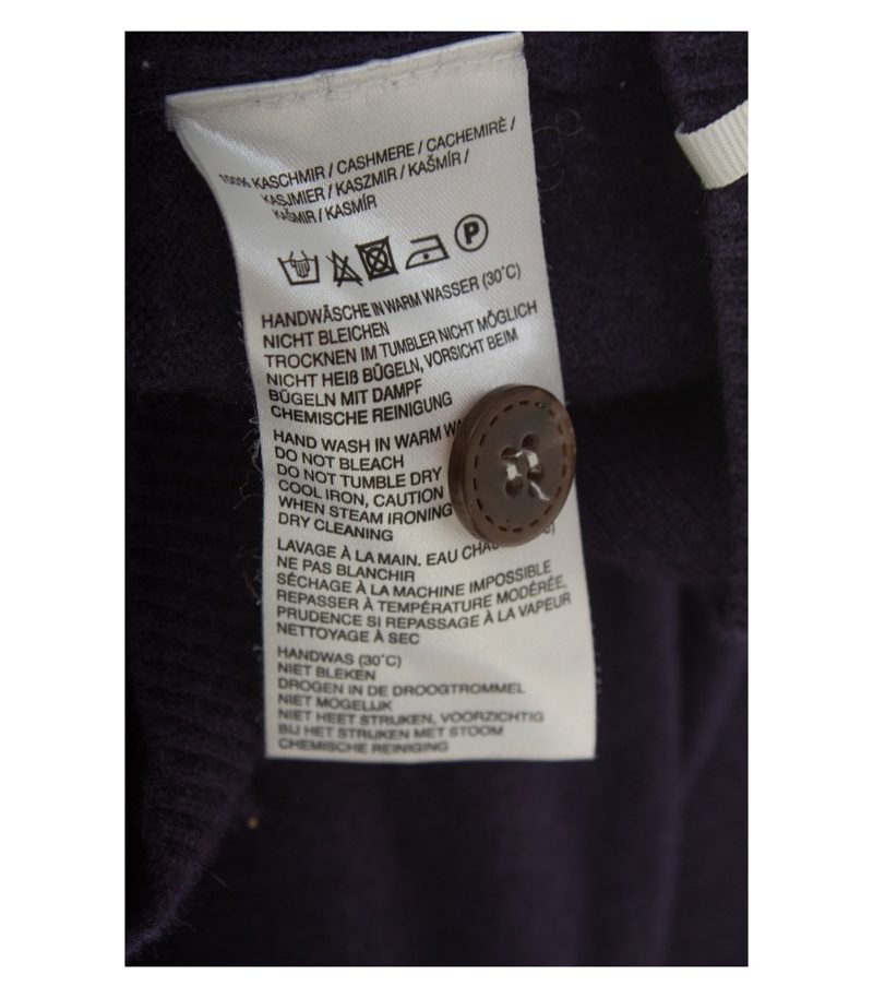 Jake*s Damen Strickjacke Gr. L Cardigan Kaschmir Blau V-Ausschnitt – Foto 7