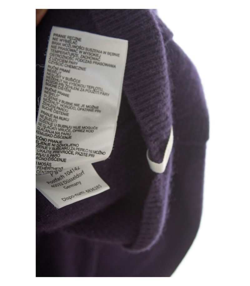Jake*s Damen Strickjacke Gr. L Cardigan Kaschmir Blau V-Ausschnitt – Foto 8