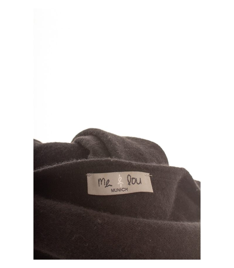 me & lou Damen Pullover Strickpullover Gr. L Kaschmir Schwarz V-Ausschnitt – Foto 7