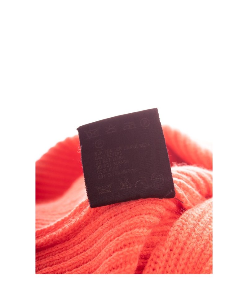ESCADA Damen Pullover Gr. 42 Margaretha Ley Orange Schalkragen Wolle – Foto 6