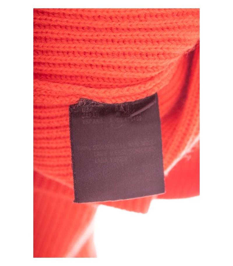 ESCADA Damen Pullover Gr. 42 Margaretha Ley Orange Schalkragen Wolle – Foto 7