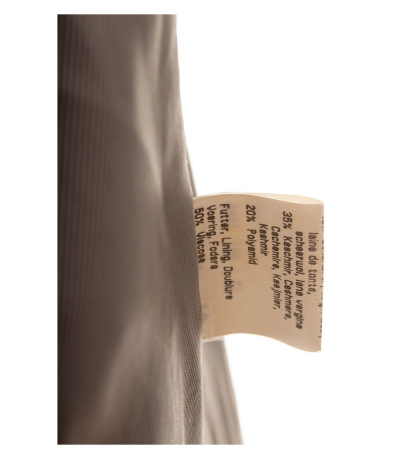 Betty Barclay Damen Mantel Oversize Gr. 40 Wollmix Grau Kunstpelzkragen – Foto 7