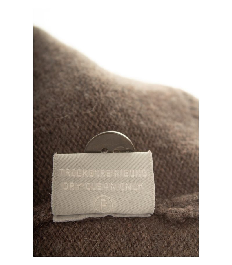 Lawrence Grey Damen Strickjacke Longcardigan Gr. L Kaschmir Braun V-Ausschnitt – Foto 7