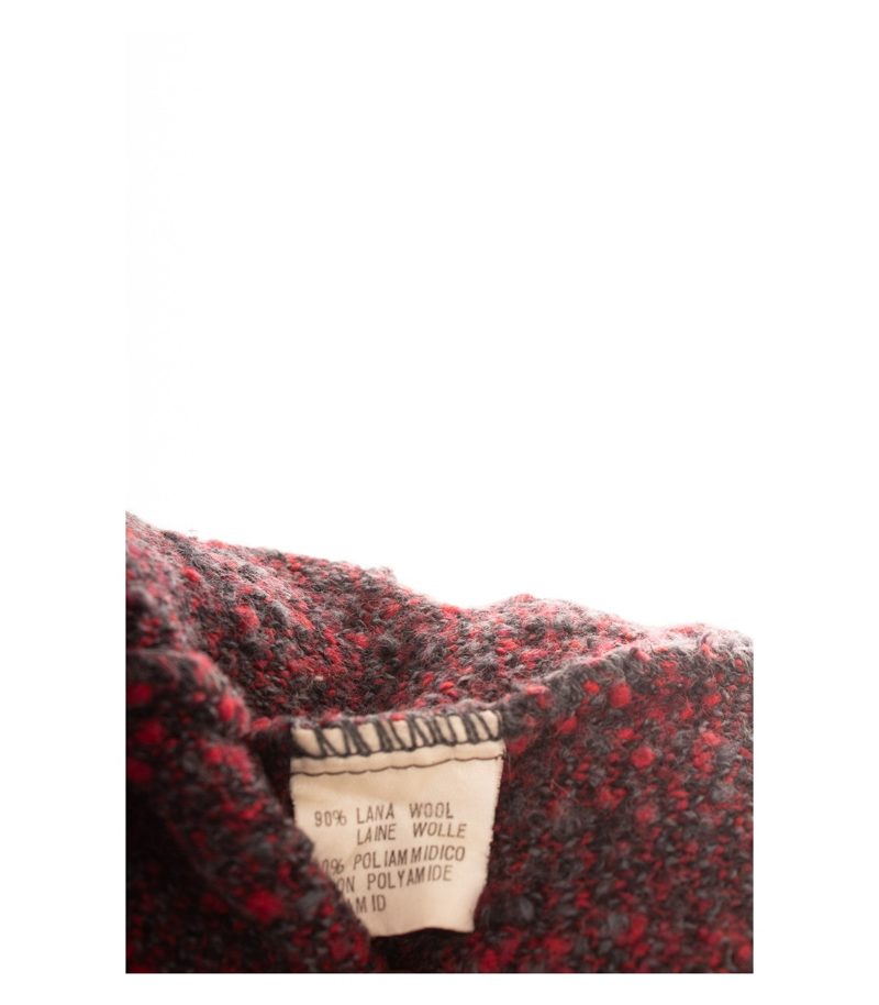 Etienne Aigner Damen Pullover Strickpullover Gr. 40 Wollmix Rot Rundhals – Foto 6