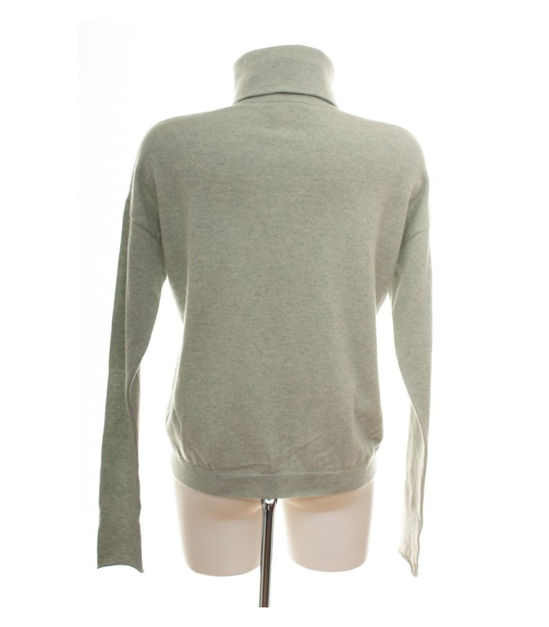 COS Damen Pullover Strickpullover Gr. S Kaschmir Blau Rollkragen – Foto 4