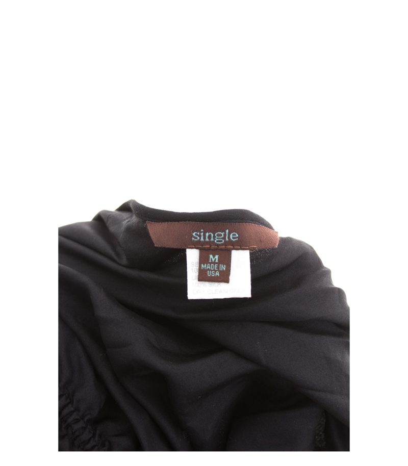 Damen Kleid Cocktailkleid Gr. M Schwarz Seide – Foto 4