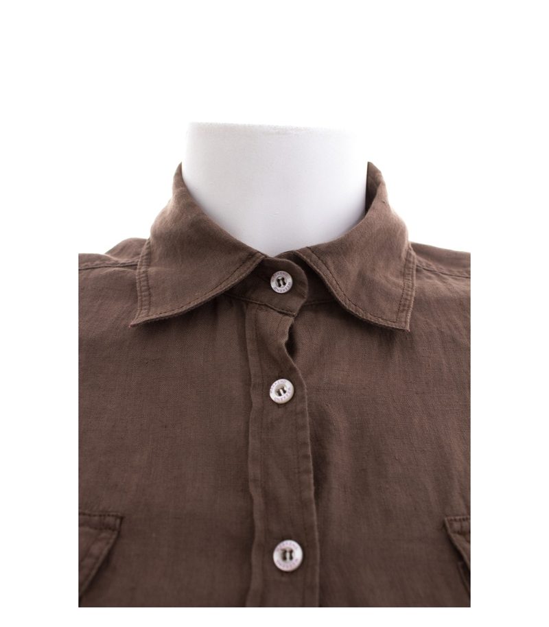 Max Mara Damen WEEKEND Bluse Gr. S Leinen – Foto 2