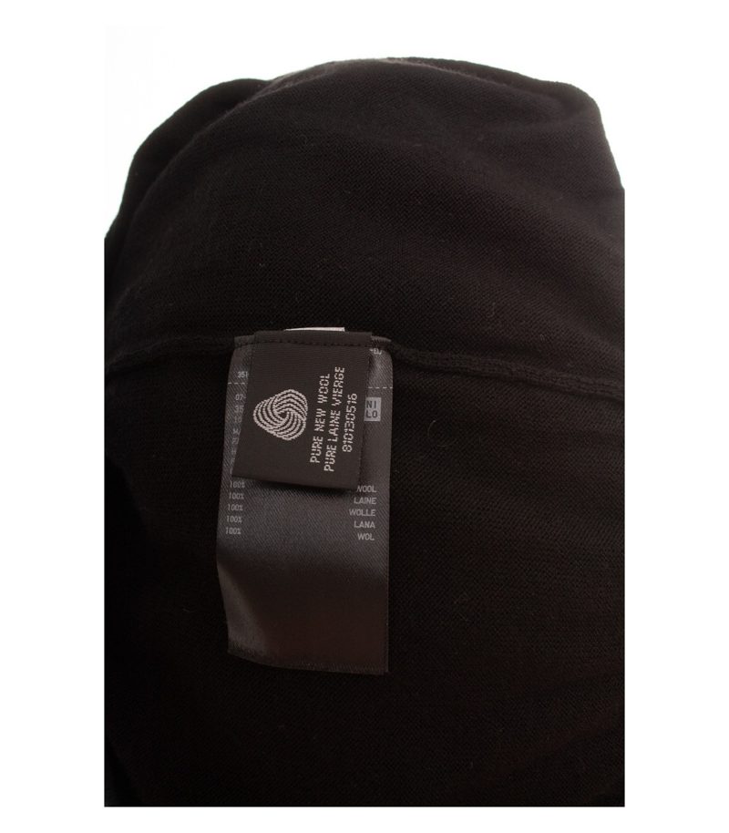 Uniqlo Herren Pullover Strickpullover Gr. L Wolle Schwarz Rundhalsausschnitt – Foto 6