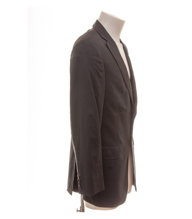 Windsor Herren Sakko Gr. 98 Schwarz Einreiher Wolle – Foto 2