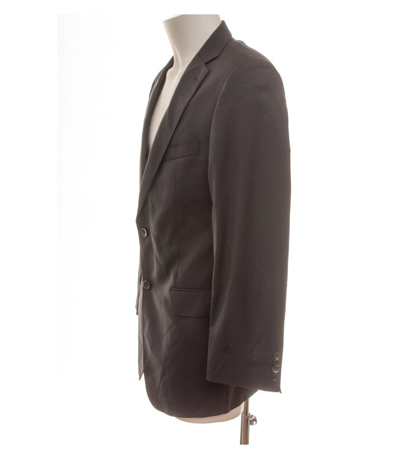 Windsor Herren Sakko Gr. 98 Schwarz Einreiher Wolle – Foto 3