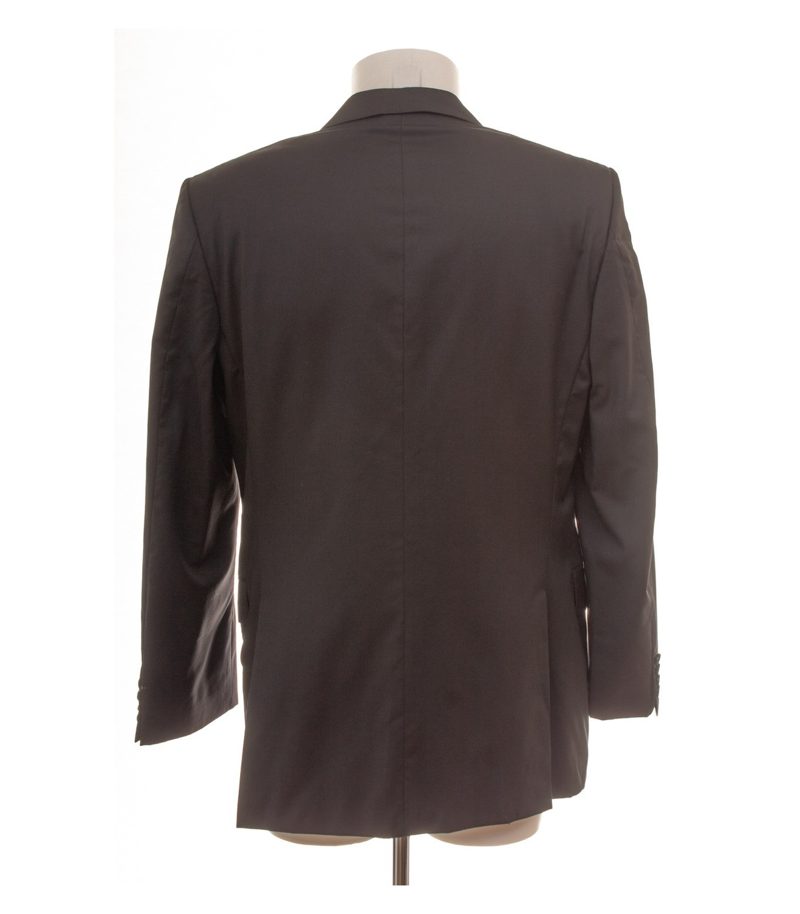 Windsor Herren Sakko Gr. 98 Schwarz Einreiher Wolle – Foto 4