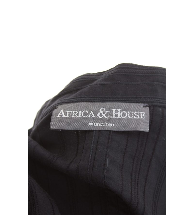 AFRICA & HOUSE MÜNCHEN Damen Longjacke Sommerjacke Gr. 1 DE 36 Schwarz – Foto 3