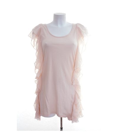 H&M Damen Garden Collection Kleid Sommerkleid Gr. XS Cremerosa