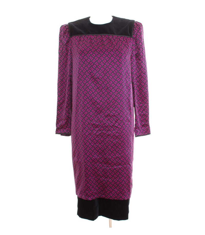 MISS ANTONETTE FRANZ HAUSHOFER Damen Kleid Cocktailkleid Gr. DE 40 Seide – Foto 1