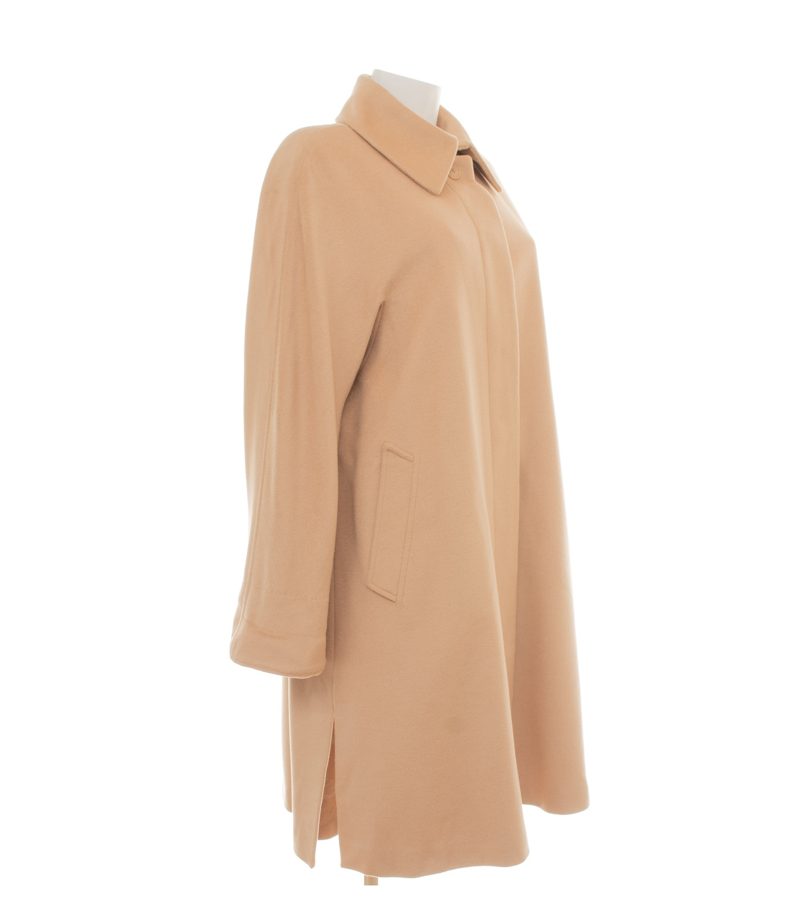 Yell Damen Mantel Gr. 38 (IT 44) Beige Wollmix – Foto 4