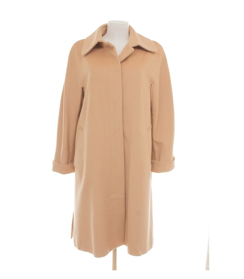 Yell Damen Mantel Gr. 38 (IT 44) Beige Wollmix – Foto 6
