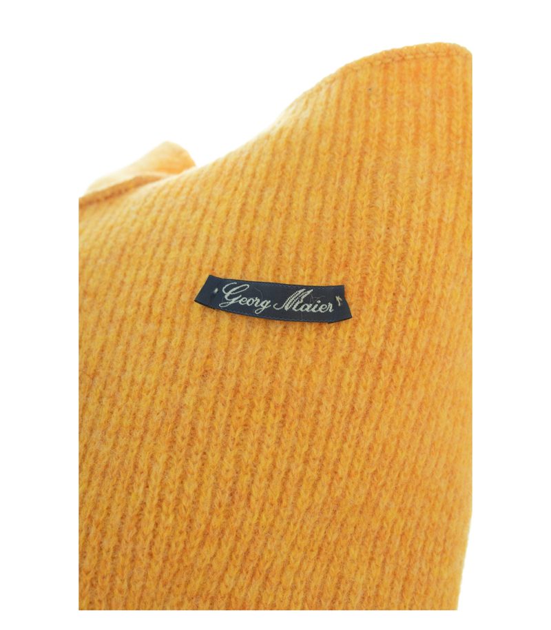 Georg Maier Damen Jacke Gr. 40 Gelb Wolle Strickjacke – Foto 6