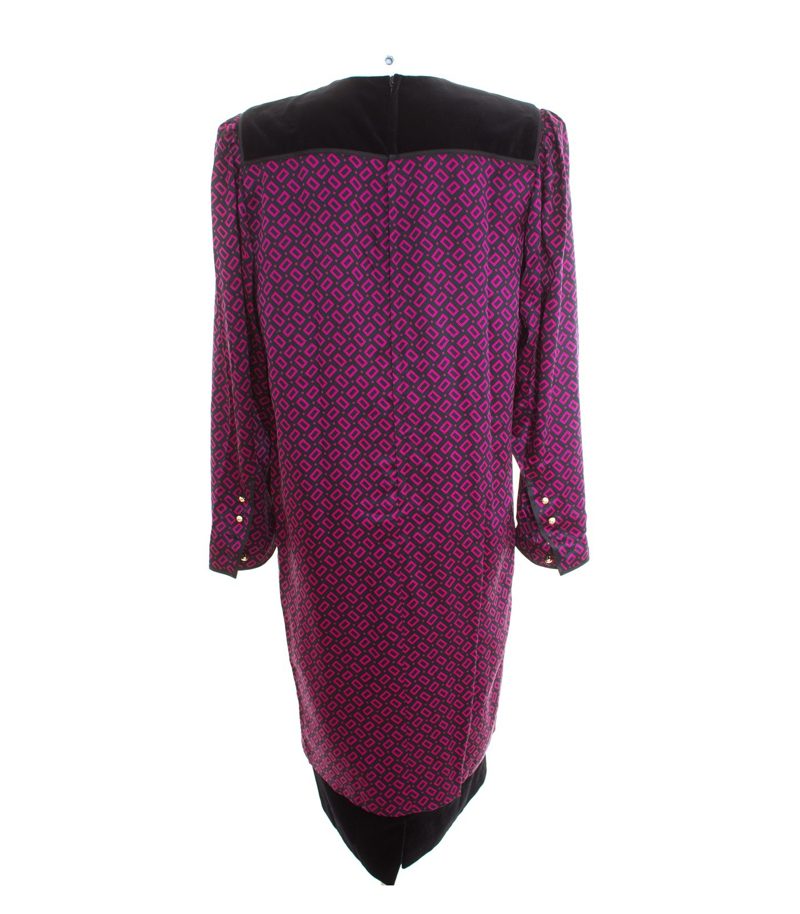 MISS ANTONETTE FRANZ HAUSHOFER Damen Kleid Cocktailkleid Gr. DE 40 Seide – Foto 3