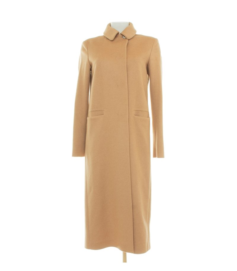 Jil Sander Damen Mantel Gr. 36 Braun Kamelhaar – Foto 1