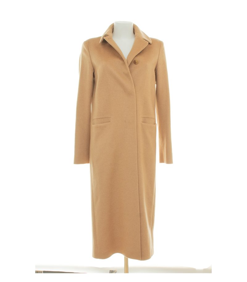 Jil Sander Damen Mantel Gr. 36 Braun Kamelhaar – Foto 3